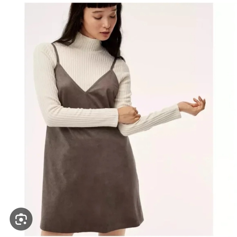 Wilfred Aritzia Velvet Vivienne Dress